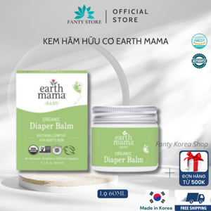 Kem trị hăm Earth Mama Organic Diaper Balm Calendula Cream, 60ml