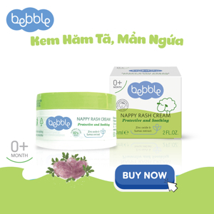 Kem trị hăm và mẩn ngứa Bebble - 60ml