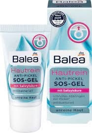 Kem trị mụn Balea Sofl & Clear anti pickel gel 15ml