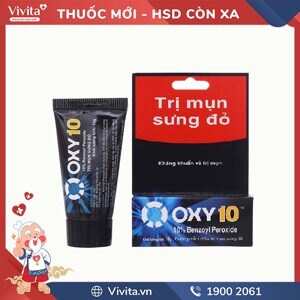 Kem trị mụn dành cho nam OXY 10 10g