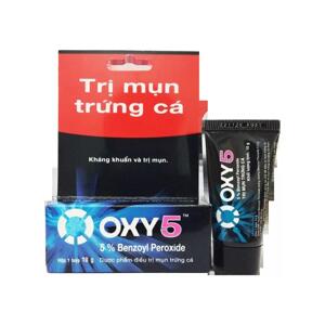 Kem trị mụn dành cho nam OXY 5 10g