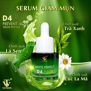 Kem trị mụn, sẹo thâm vĩnh viễn White Perfect D4