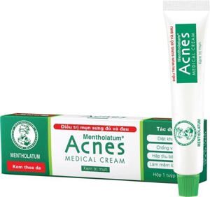 Kem trị mụn sưng đỏ & đau Acnes Medical Cream 18g