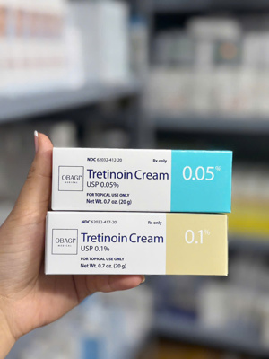 Kem trị mụnTretinoin 0.1 - tretinoin 01