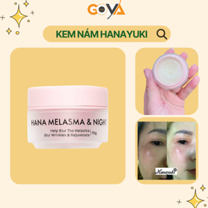 Kem trị nám đêm Hana Melasma & Night