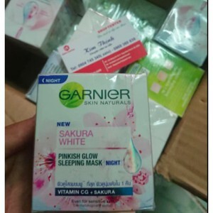 Kem trị nám, dưỡng trắng da Sakura white night cream