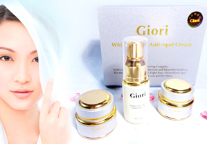 Kem trị nám, tàn nhang, dưỡng da Giori (bộ 3 Giori)
