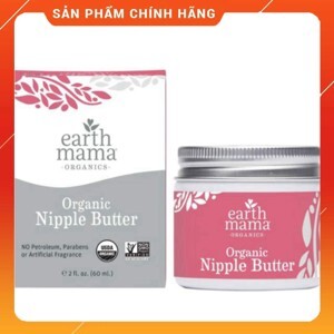 Kem trị nứt đầu ti hữu cơ Earth Mama Organic 60g