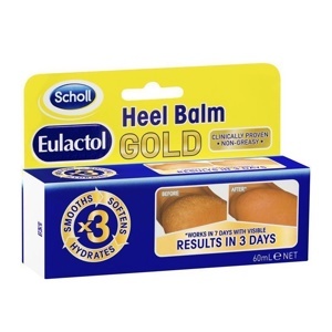 Kem trị nứt nẻ và dưỡng gót chân Eulactol Heel Balm Gold 120ml Úc