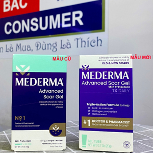 Kem trị sẹo thủy đậu Mederma Advanced Scar Gel