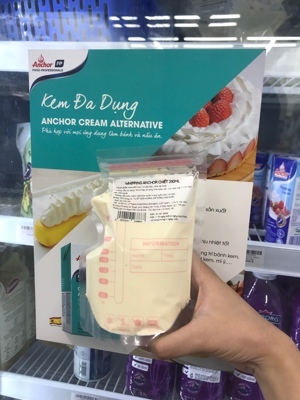 Kem tươi Whipping Cream hiệu Anchor 250ml