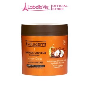 Kem Ủ Dưỡng Tóc Bóng Mượt Evoluderm Liss Argan 500ml