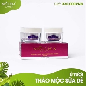 Kem ủ trắng thảo mộc sữa dê Mocha