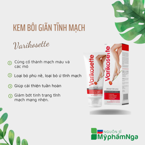 Kem Varikosette điều trị giãn tĩnh mạch 75ml Nga