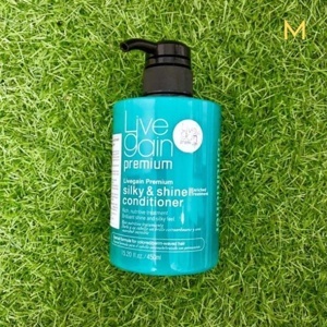 Kem xả hấp dinh dưỡng giữ màu phục hồi tóc nước hoa Silky & Shine Conditioner Livegain - 450ml