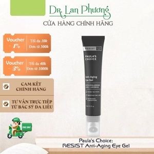 Kem xóa nếp nhăn vùng mắt Paula’s Choice Resist Anti-Aging Eye Cream 15ml