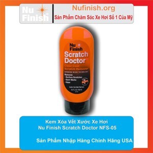 Kem xóa vết xước xe hơi Nu Finish Scratch Doctor NFS-05, 192ml