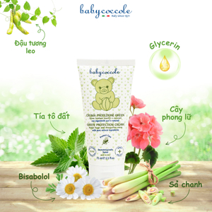 Kem xua muỗi chiết xuất tía tô đất và cây phong lữ Babycoccole 0M+