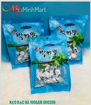 Kẹo Bạc Hà Peppermint Candy Hàn Quốc 100gr