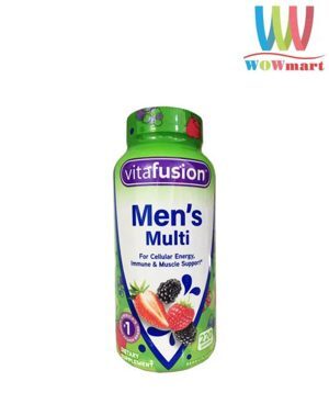 Kẹo bổ đa Vitamin dành cho nam giới vitafusion Men's Multivitamin 220 viên