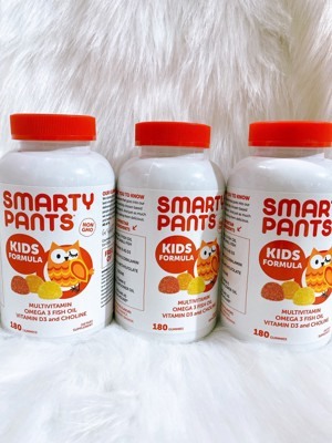 Kẹo bổ đa Vitamin+Omega cho trẻ em Smarty Pants Kids Complete 180 viên