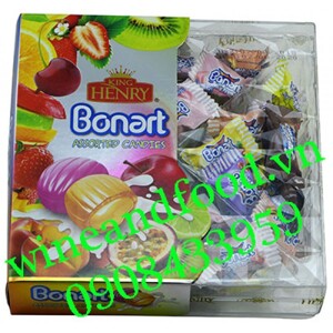 Kẹo Bonart Assorted Hiệu King Henry 250g