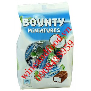 Kẹo Bounty Miniatures 150g