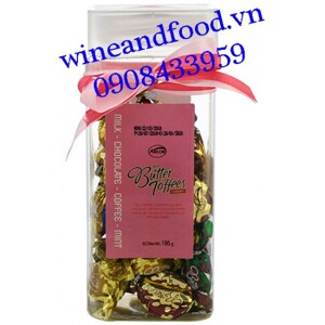 Kẹo Butter Toffees Arcor hũ nhựa 186g