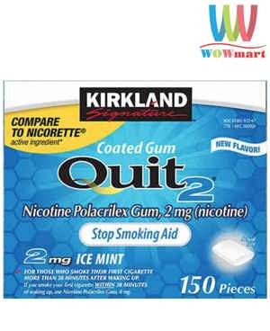 Kẹo cai thuốc lá Quit 2 Kirkland - 270 viên