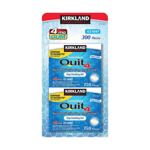 Kẹo cai thuốc lá Quit 4 Kirkland - 190 viên