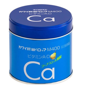 Kẹo Canxi Nhật M400 (dầu gan cá)