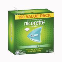 Kẹo cao su cai thuốc lá Nicorette - 2mg