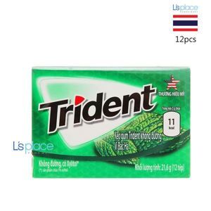 Kẹo cao su không đường Trident - 26.6g