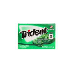 Kẹo cao su không đường Trident - 26.6g