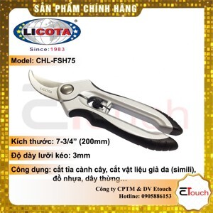 Kéo cắt cành  Anilmon Licota CHL-FSH75