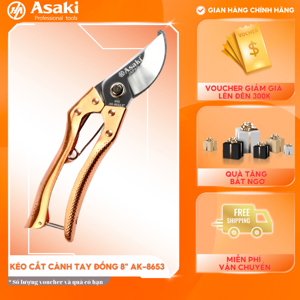 Kéo cắt cành cao cấp Asaki AK-8653