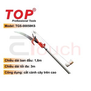 Kéo cắt cành giật dây có cán Top TGS-00058KS