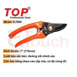 Kéo cắt cành kiểu Nhật 175mm Top K-700II