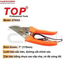 Kéo cắt cành mỏ cong inox Top 070322