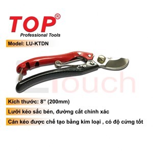 Kéo cắt cành mỏ cong Top LU-KTDN