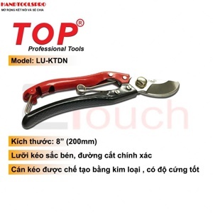 Kéo cắt cành mỏ cong Top LU-KTDN