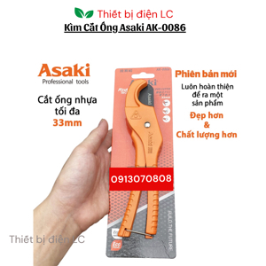 Kéo cắt ống nhựa PVC Asaki AK-0086