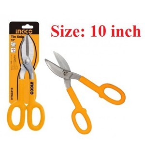 Kéo cắt tole nhỏ Ingco HTS0410