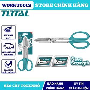 Kéo cắt tole nhỏ Total THTJ534121