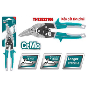 Kéo cắt tole phải Total THTJ533106