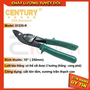 Kéo cắt tôn Century 01235-R, 10"