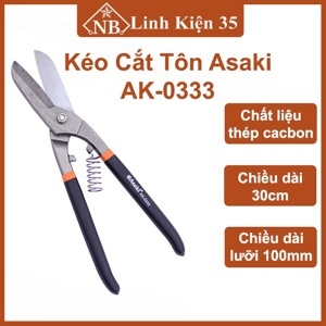 Kéo cắt tôn kiểu Đức Asaki AK-0333