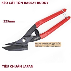 Kéo cắt tôn miệng xéo Buddy BA0021 dài 250mm