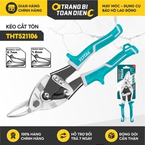 Kéo cắt tôn mũi cong trái Total THT521106 (10")