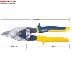 Kéo cắt tôn mũi thẳng Irwin 10504311N, 10"